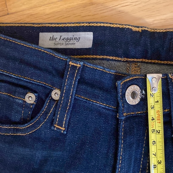 AG Adriano Goldschmeid The Legging Super Skinny Jeans size 24R - Picture 3 of 7